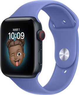 Apple Watch SE, boîtier minuit