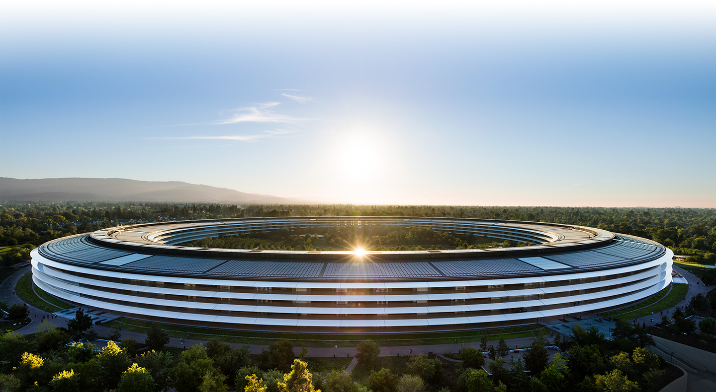 位于加利福尼亚 Cupertino 的 Apple Park