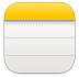 Icon for Notes app